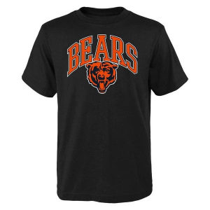 Kids' Chicago Bears Genuine Stuff Archie T-Shirt XLarge Black