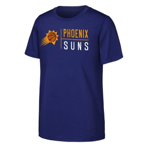 Kids' Phoenix Suns Yardline Genuine Stuff T-Shirt Medium Purple