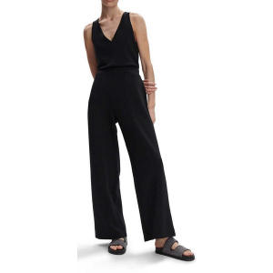 Women's Varley Alina Wide Leg Jumpsuit Large Black