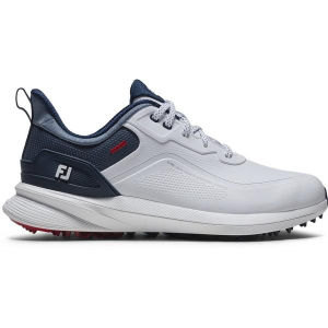 Men's FootJoy Pro S/L Spikeless Golf Shoes 13 Regular White/Steel Blue/Peacoat