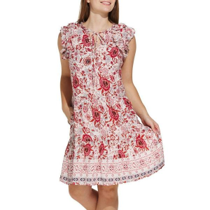 Women's Mikarose The Laureliain Shift Dress Medium Rose