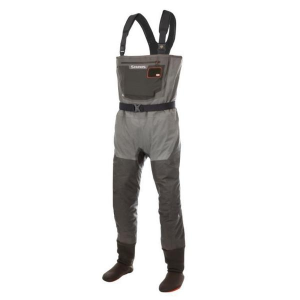 Men's Simms G3 Stockingfoot Guide Waders Adult 7-8 Gunmetal