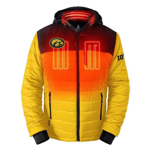 ActionHeat Iowa Hawkeyes 5V Puffer Battery Heated Jacket