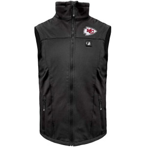 ActionHeat Kansas City Chiefs 5V Softshell Battery Heated Vest