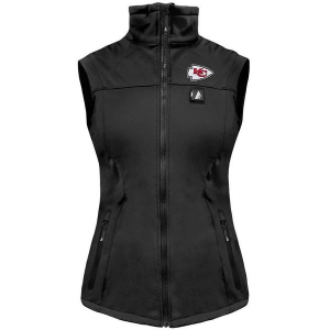 ActionHeat Women's Kansas City Chiefs 5V Softshell Battery Heated Vest