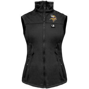 ActionHeat Women's Minnesota Vikings 5V Softshell Battery Heated Vest