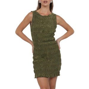 Women's Sage The Label Hot Stuff Dress Small Avocado