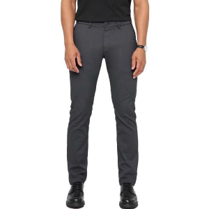 Men's DUER Nustretch Relaxed Taper Trouser Pants 36 Charcoal