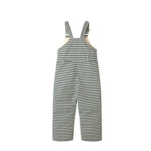 Kids' Rylee + Cru Snow Bibs Green Diamond 4/5 Natural