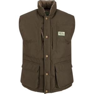 Men's Drake Waterfowl Throwback 80 Featherless Puffer Hunting Vest XLarge Green Timber