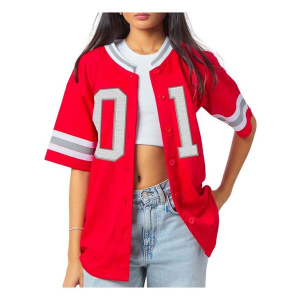 Hype and Vice Women's Nebraska Cornhuskers Baseball Jersey