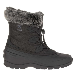 Women's Kamik Momentum Low 3 Waterproof Insulated Winter Boots Outdoor 7 Black