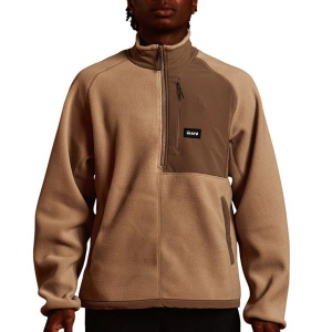 Janji Runaround Fleece Half-Zip Long Sleeve Full Zip Large Silt