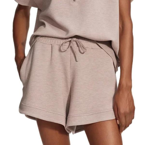 Women's Varley Ollie High Rise Shorts XLarge Taupe Marl