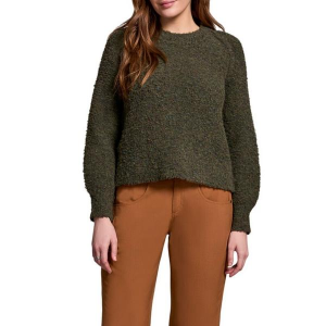 Women's Tribal Pullover Sweater Boucle XSmall Ivy