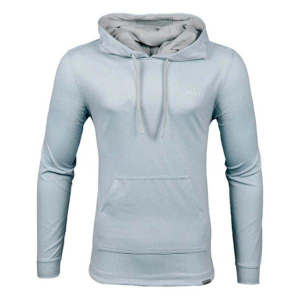Men's Primo Logo Long Sleeve Hooded Shirt Long Sleeve Shirt 2XLarge Midway