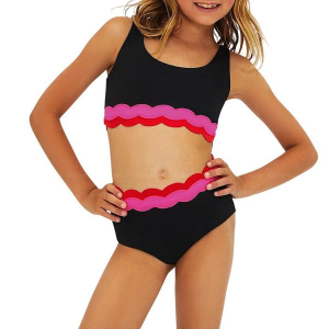 Girls' Beach Riot Little Marin & Harriet Swim Bikini Set 9/10 Electric