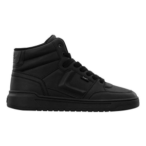 Men's Lee Prescot Mid Sneakers 10 Regular Black Mono