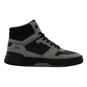 Men's Lee Fast Lane Mid Sneakers 9 Regular Black/Dark Grey
