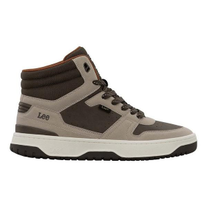 Men's Lee Fast Lane Mid Sneakers 7.5 Regular Potting Soil/Goat