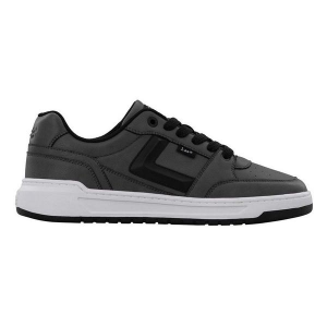 Men's Lee Prescot Sneakers 8 Regular Charcoal/Black