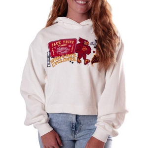 Iowa State Cyclones Gameday Social Women's Hoodie Large White