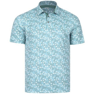 Men's Swannies Golf Breeze Polo Large Surf