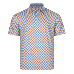 Men's Swannies Golf PJ Polo Small Periwinkle