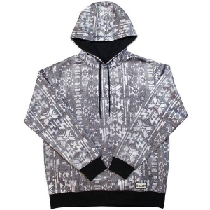 Men's Hooey Lock Up Hoodie XLarge Grey Heather