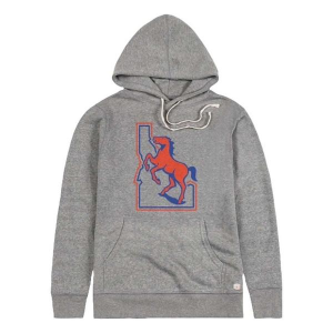 Boise State Broncos Homefield Apparel Hoodie Medium Grey Heather