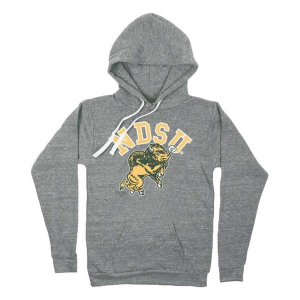North Dakota State Bison Homefield Apparel Hoodie Medium Grey Heather