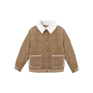 Rylee + Cru Corduroy Jacket Baby 18/24 mo. Toffee
