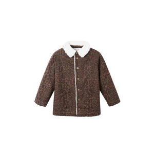 Girls' Rylee + Cru Long Chore Jacket 14 Leopard