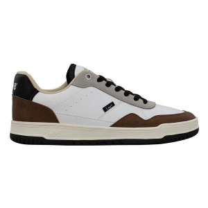 Men's Lee Marcus Sneakers 8.5 Regular White/Cement/British Tan