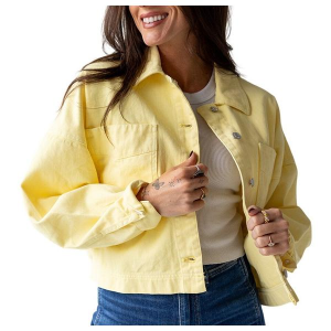 Gameday Social Women's Iowa Hawkeyes Sanders Canvas Jacket