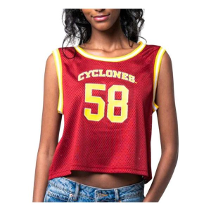 Established and CO Women's Iowa State Cyclones Cropped Basketball Jersey