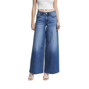 Women's Mica Denim Wide Leg Jeans Dark Wash 27 32