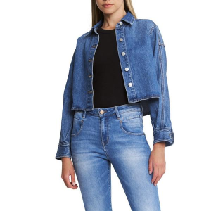 Women's Mica Denim Oversized Denim Jacket Medium Medium Wash