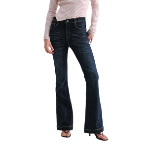 Women's Mica Denim Flare Jeans Dark Wash 31 33