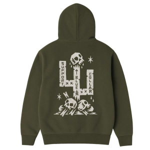 Men's Troll Co. Clothing SBC Cactus Hoodie Large Military Green