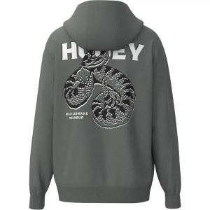 Men's Hooey Rattler Hoodie 2XLarge Grey Heather/Black White