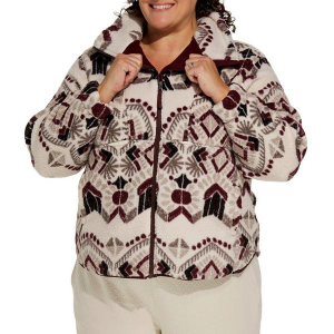 Women's LIV Outdoor Ainsley Sherpa Jacket 3X Plus Size White Onyx