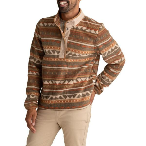 Men's LIV Outdoor Subzero 1/4 Zip Pullover Small Aztec Stripe