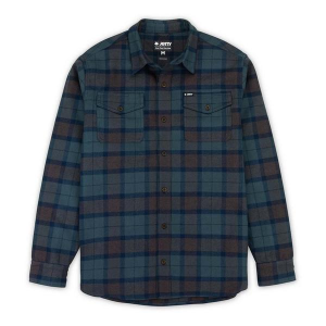 Men's Jetty Breaker Long Sleeve Flannel XLarge Navy