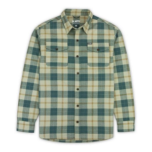 Men's Jetty Breaker Long Sleeve Flannel XLarge Tan