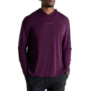 Men's MUNICIPAL Sport Utility Long Sleeve Shirt XLarge Dark Purple