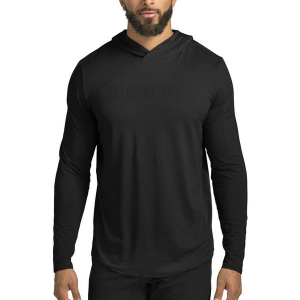 Men's UNRL x Folds Of Honor Ultra Long Sleeve Shirt Small Black