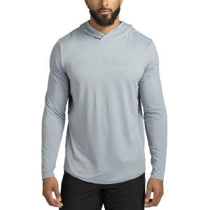 Men's UNRL x Folds Of Honor Ultra Long Sleeve Shirt XLarge Cadet Grey