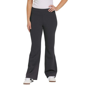 Women's Tribal Fancy Rib Pull-On Flare Leg Sweatpants XLarge Charcoal Regular