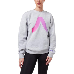 Women's Avoli Sunrise Sunset Crewneck Sweatshirt Large Grey Heather